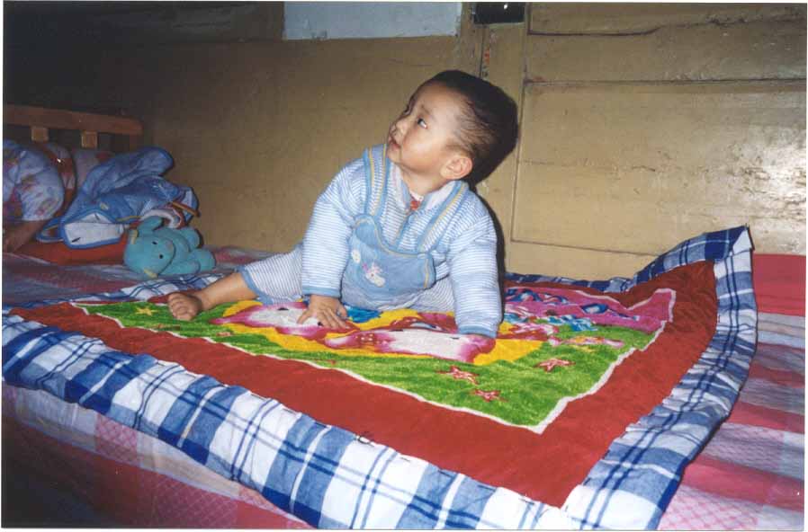 Wu Zhao on the bed