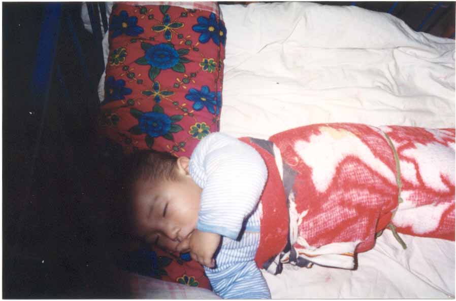 Wu Zhao sleeping